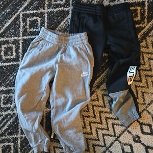 Nike Kids Gray and Black Joggers Set